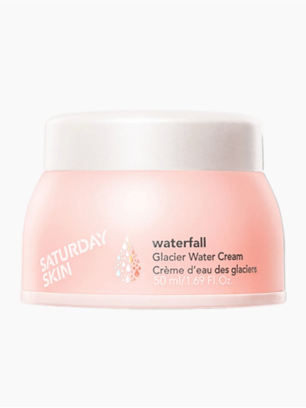 NEW Saturday Skin Waterfall Glacier Water Cream Full Size 1.69 oz